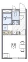 赤穂線（岡山県内）/邑久駅 徒歩9分 2階 築19年 1Kの間取り