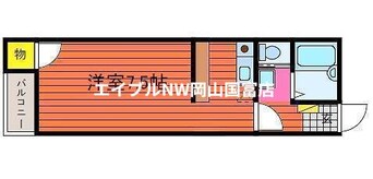 間取図 パルシェハイツ