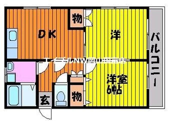 間取図 駅前コーポ