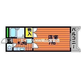 間取図 エスポアール中井