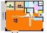マンション寿 1Rの間取り