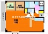 マンション寿 1Rの間取り