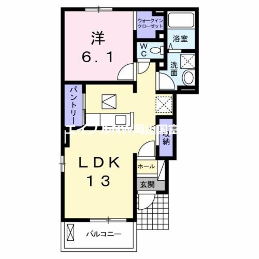 間取図 サンフォレスト