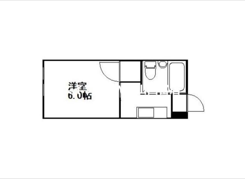 間取図 山陽本線（中国）/西川原駅 徒歩19分 2階 築40年