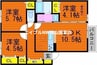 ゼンティール和気 3LDKの間取り