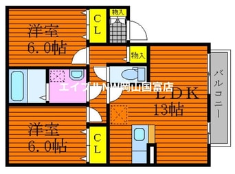 間取図 パストラーレ　Ａ