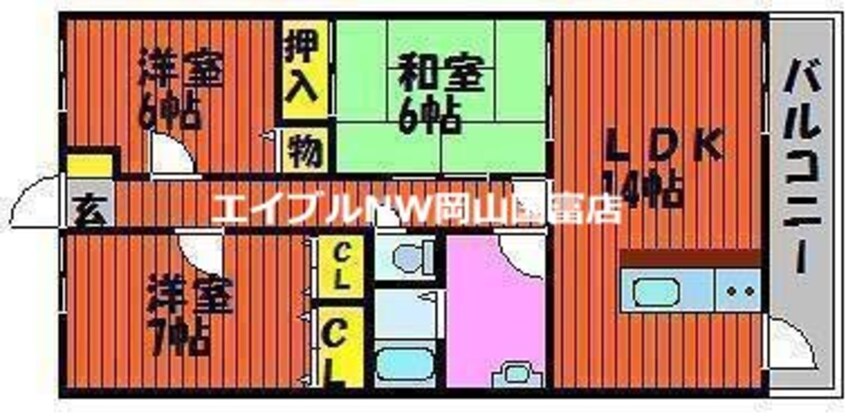 間取図 マリベール瀬戸駅前