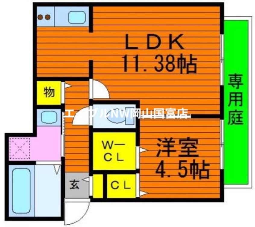 間取図 ドゥミュミュール