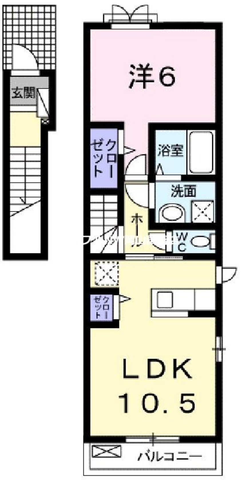 間取図 トワエモア