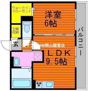 間取図 Merveille　A棟