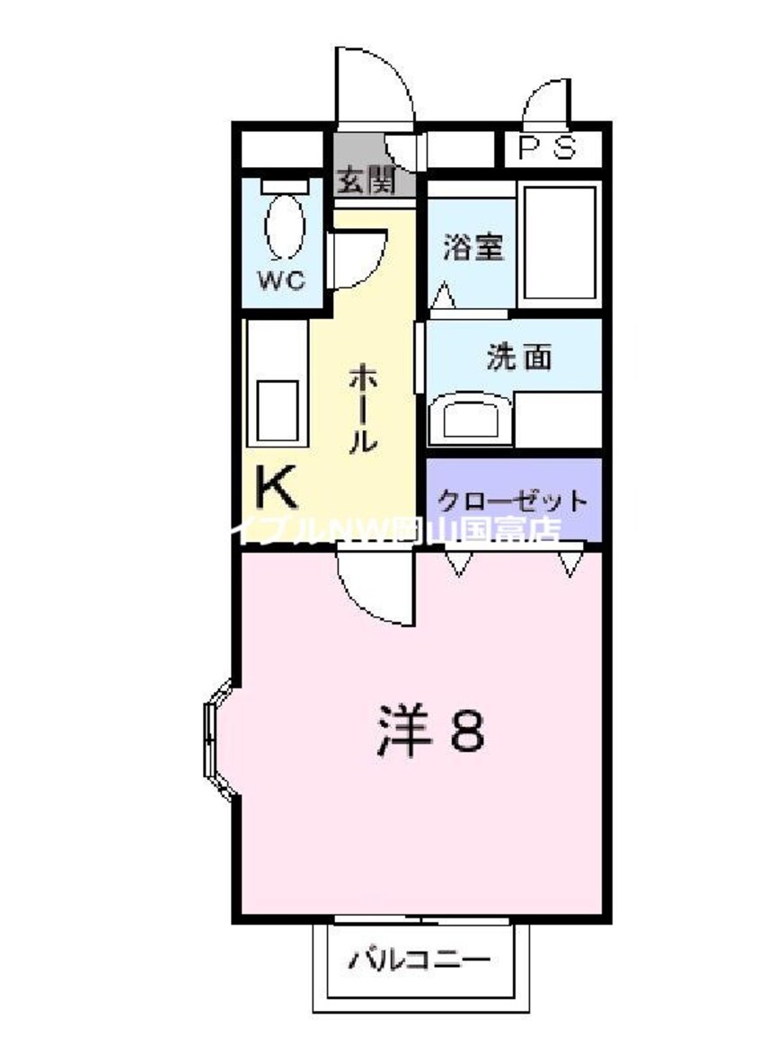 間取図 サンセール・ナンバ