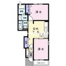 赤穂線（岡山県内）/西大寺駅 徒歩37分 1階 築20年 2DKの間取り