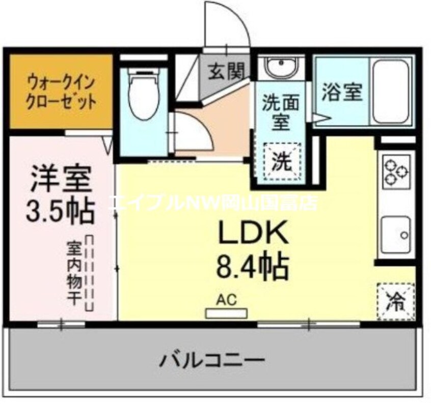 間取図 エンジェル　ガーデン