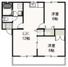 赤穂線（岡山県内）/大多羅駅 徒歩16分 1階 築27年 2LDKの間取り