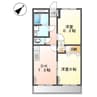 山陽本線（中国）/瀬戸駅 徒歩20分 2階 築24年 2DKの間取り