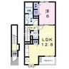 岡山市電東山本線<岡山電気軌道>/門田屋敷駅 徒歩22分 2階 築12年 1LDKの間取り