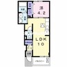 岡山市電東山本線<岡山電気軌道>/東山・おかでんミュージアム駅 徒歩46分 1階 築8年 1LDKの間取り