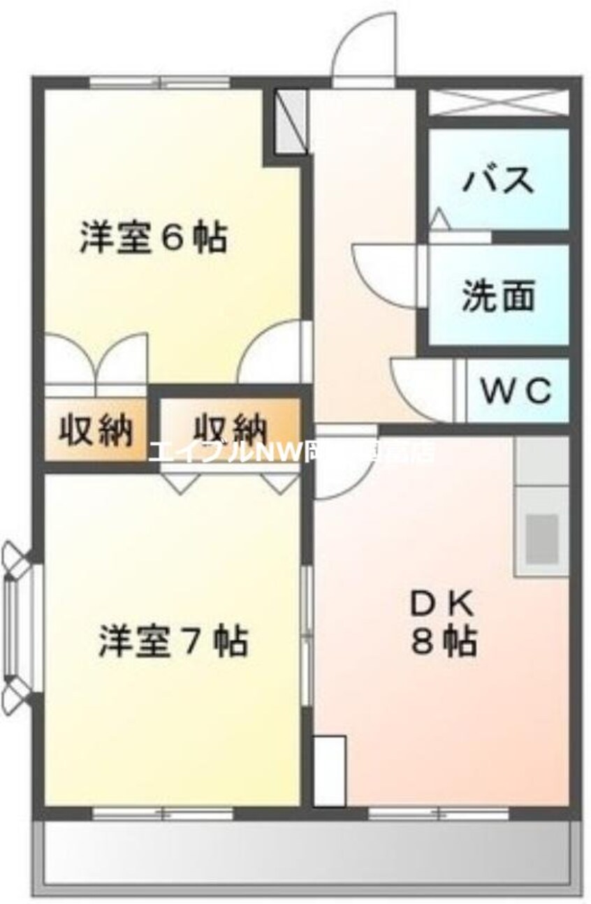 間取図 サンコート土田