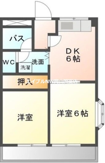 間取図 サンシャイン長岡壱番館