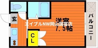 間取図 パークプレイス平井　Ⅱ号棟