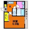 一番館　瀬戸 1Kの間取り