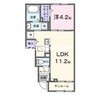 山陽本線（中国）/瀬戸駅 徒歩17分 1階 1年未満 1LDKの間取り