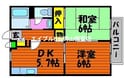 ソレジオミキの間取図
