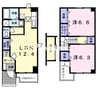 赤穂線（岡山県内）/長船駅 徒歩8分 1階 築21年 2LDKの間取り