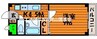 津山線/法界院駅 徒歩24分 1階 築26年 1Kの間取り