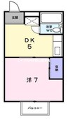 赤穂線（岡山県内）/高島駅 徒歩16分 2階 築36年 1DKの間取り