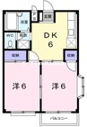 赤穂線（岡山県内）/大多羅駅 徒歩34分 2階 築32年 2DKの間取り
