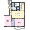 赤穂線（岡山県内）/長船駅 徒歩8分 1階 築21年 2LDKの間取り