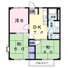 赤穂線（岡山県内）/西大寺駅 徒歩13分 1階 築31年 3DKの間取り