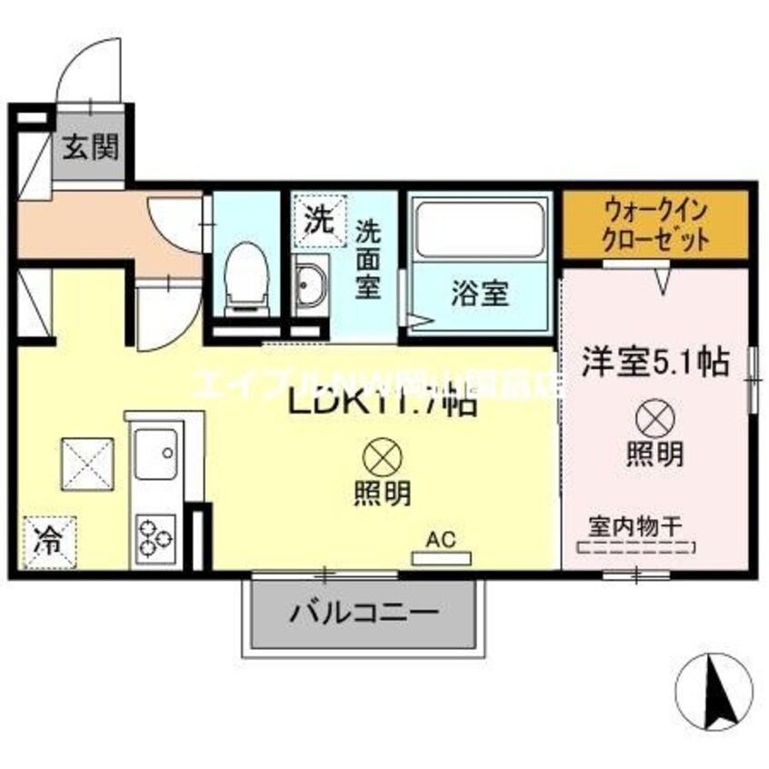 間取図 オリーブマンション