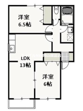 間取図 パストラーレ　Ｂ