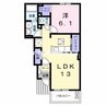 山陽本線（中国）/上道駅 徒歩45分 1階 築11年 1LDKの間取り