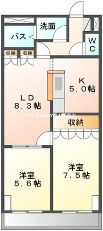 間取図 ガーデンハイム・操明