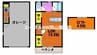 HOSYU Ⅰ棟 1Rの間取り