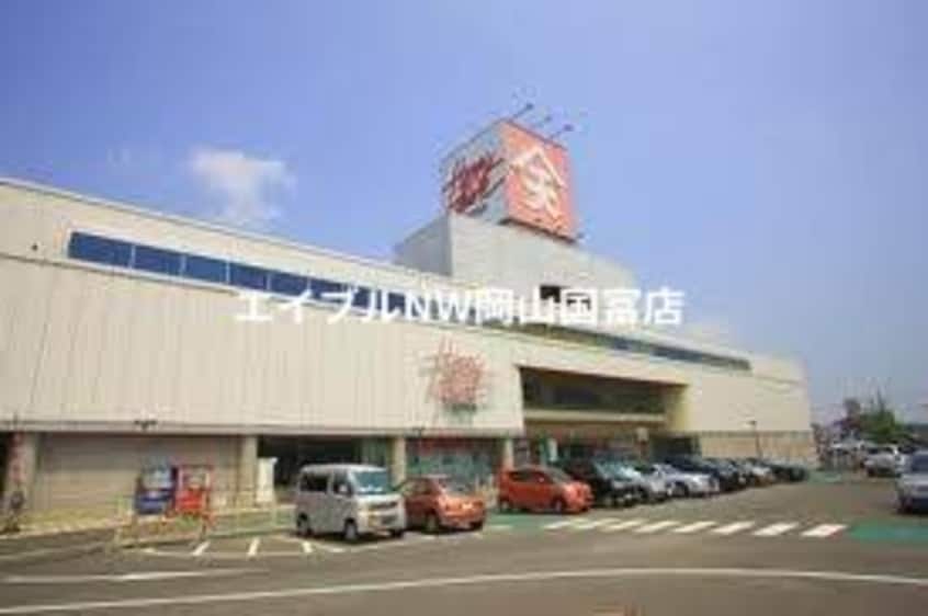 テンマヤハピータウン岡北店(ショッピングセンター/アウトレットモール)まで1234m HOSYU Ⅰ棟