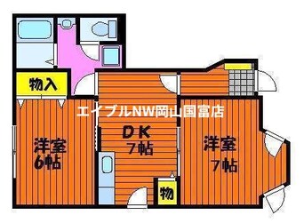 間取図 ファルファレエストＡ