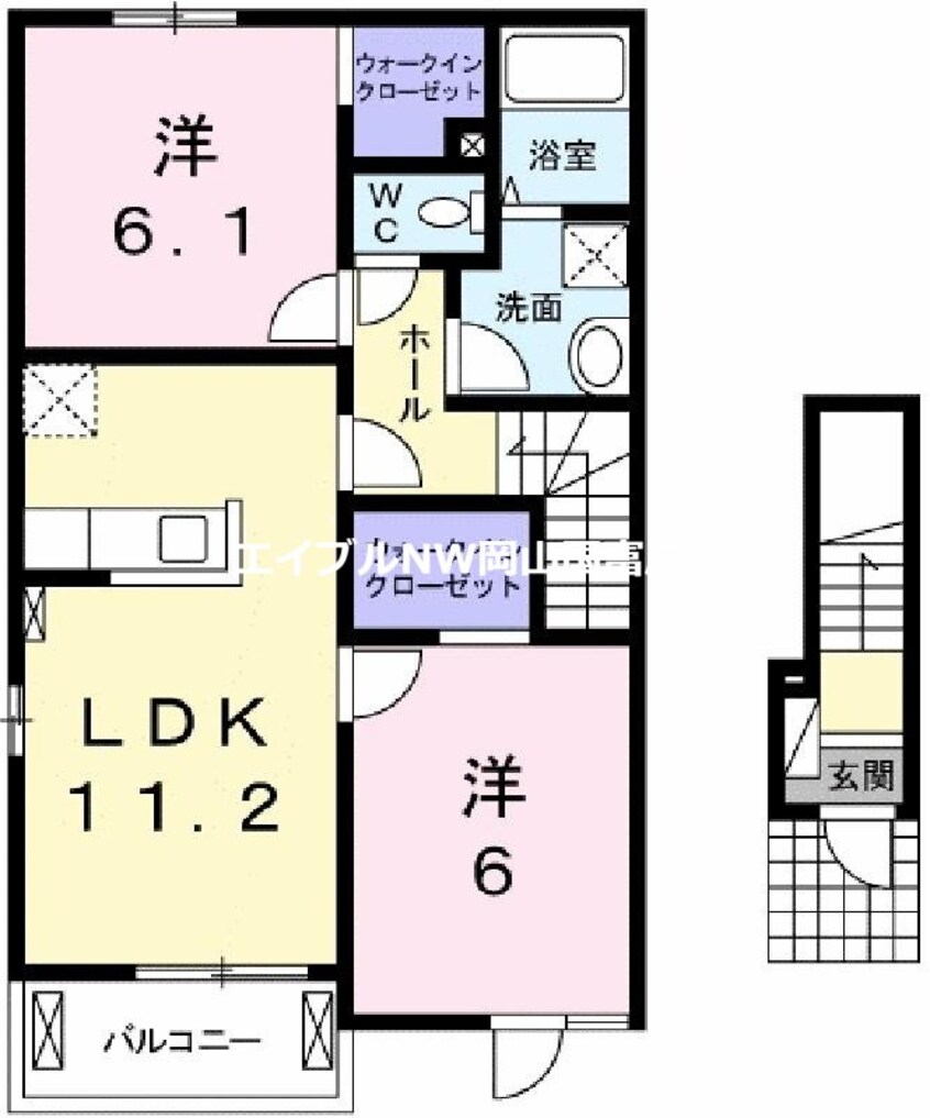 間取図 グレースフル・レジデンスⅣ