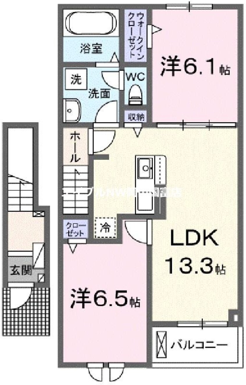 間取図 サンフォレストハルレイ