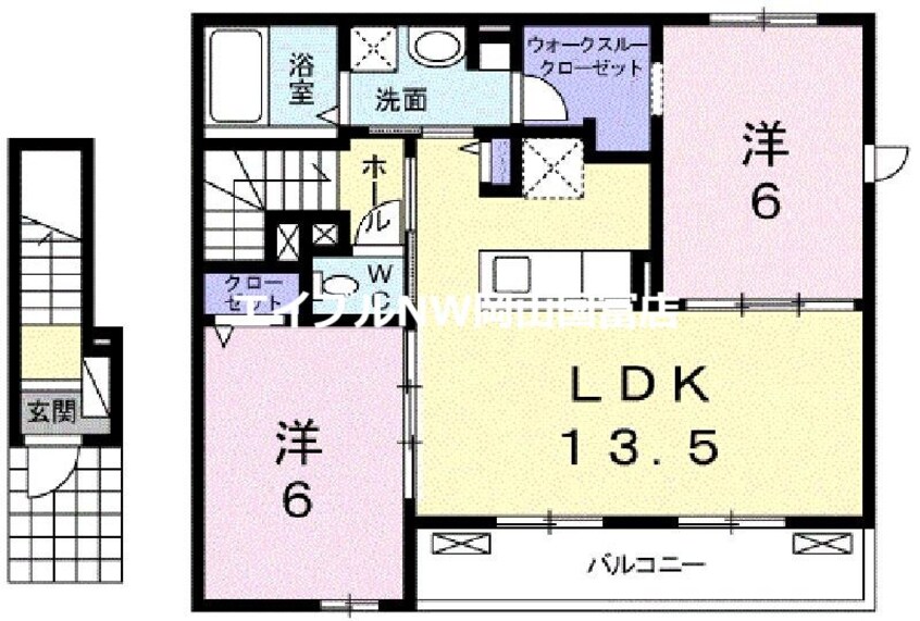 間取図 レジデンス本荘Ａ