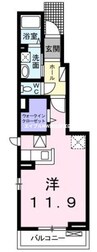 赤穂線（岡山県内）/大多羅駅 徒歩36分 1階 築12年 1Rの間取り