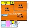 山陽本線（中国）/瀬戸駅 徒歩47分 1階 築28年 2LDKの間取り