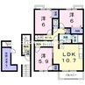 ヌーベル 3LDKの間取り