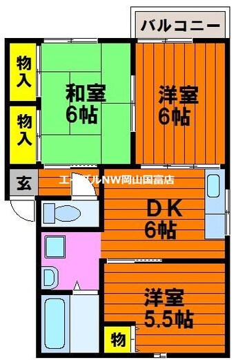 間取図 ハイツオアシス