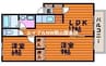 あみん　Ａ 2LDKの間取り