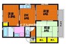 山陽本線（中国）/瀬戸駅 徒歩24分 1階 築24年 3DKの間取り