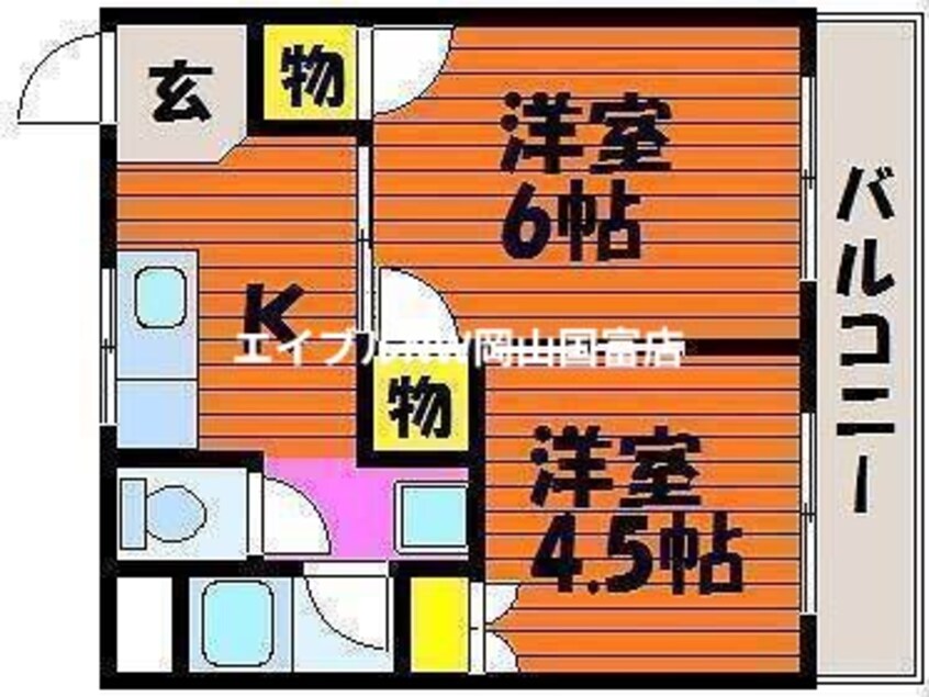 間取図 桂マンションⅠ